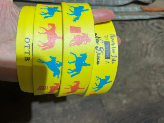 Ottb belt cut to fit no buckle