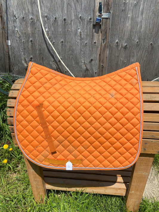 Orange shedrow pad