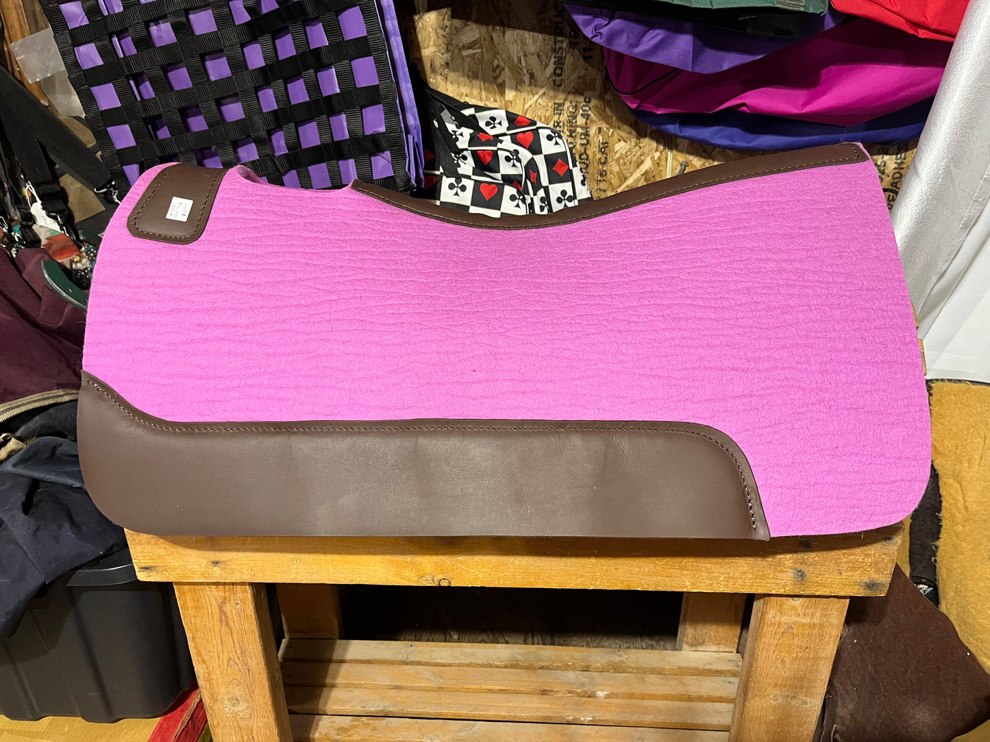 Pink/ light purple with chocolate 30x 7/8