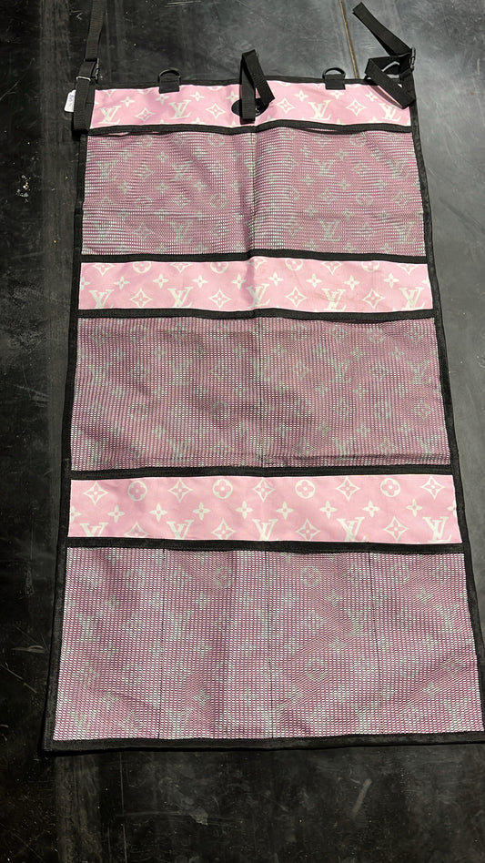 Pink designer trailer organizer