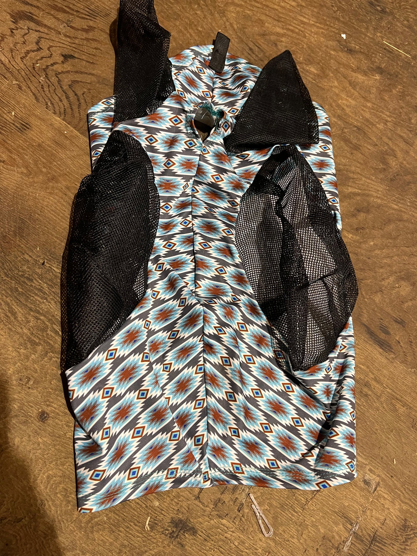 Aztec fly mask with ears