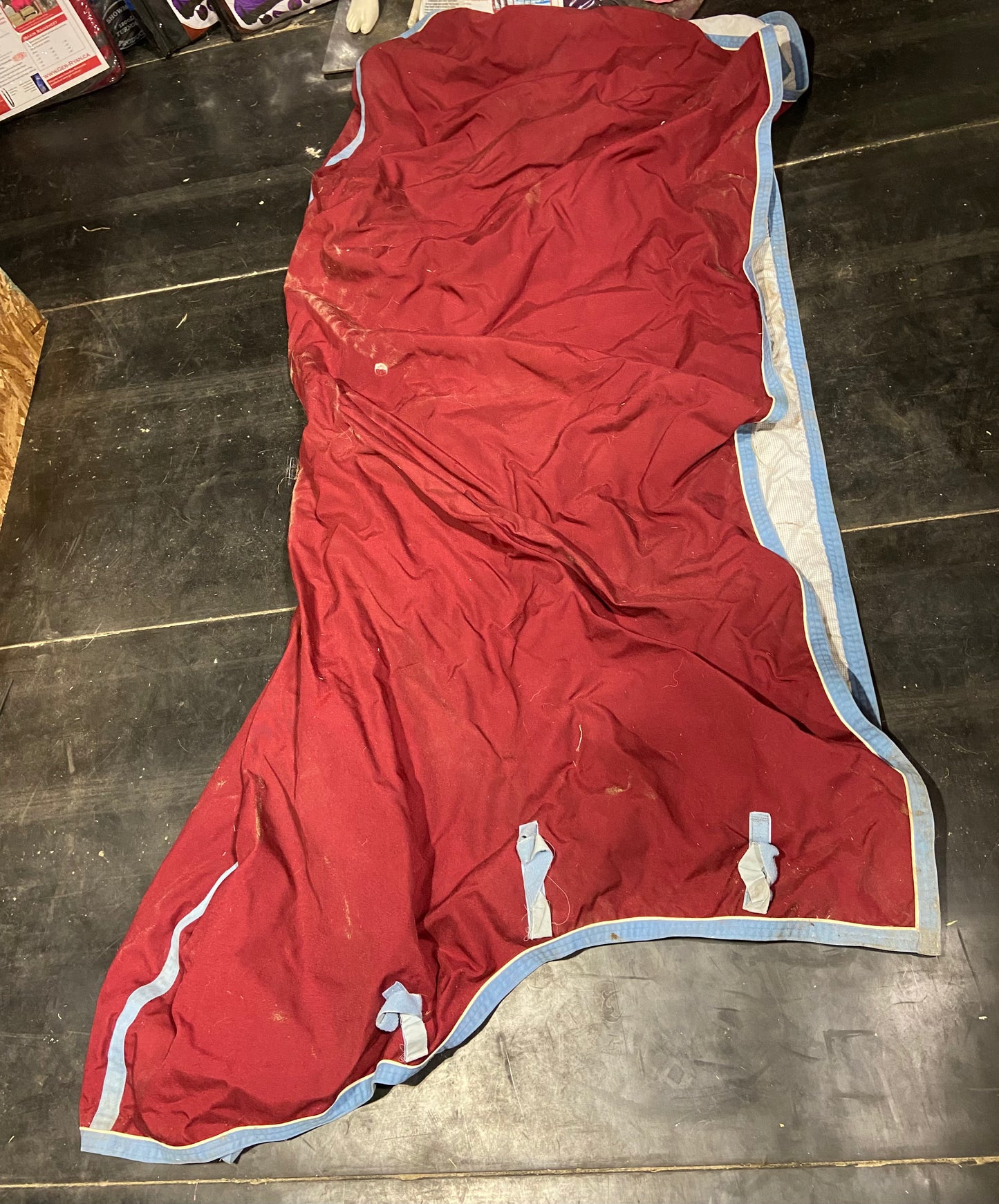 Used Large high neck throw over sheet