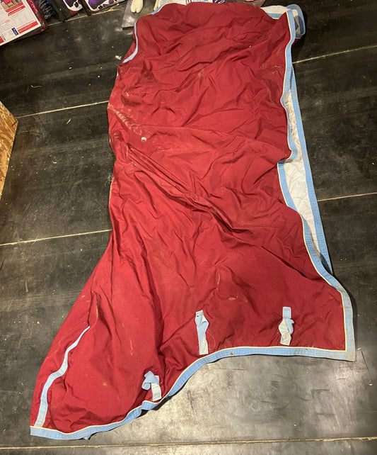 Used Large high neck throw over sheet