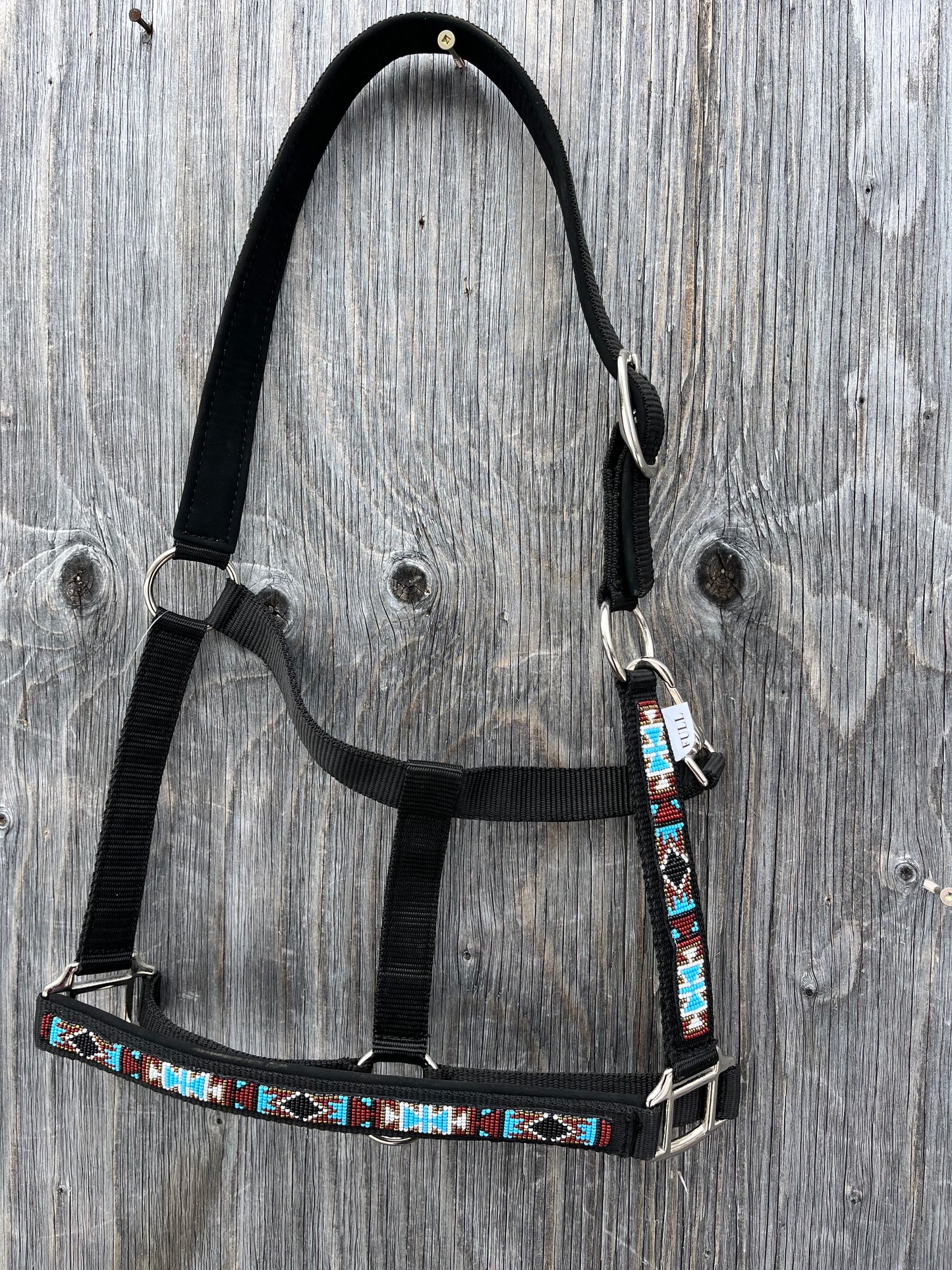 Beaded full size halter