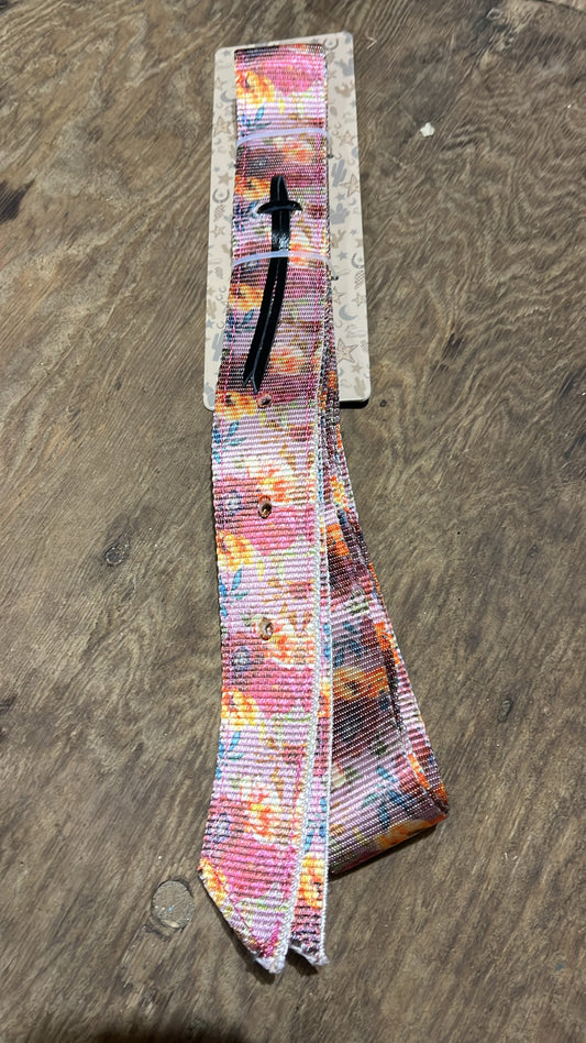 Flower latigo and off billet