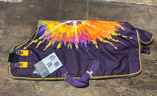 Mini 200 gram purple & gold turnouts