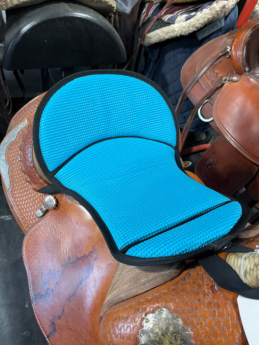 Blue sure grip bottom seat saver