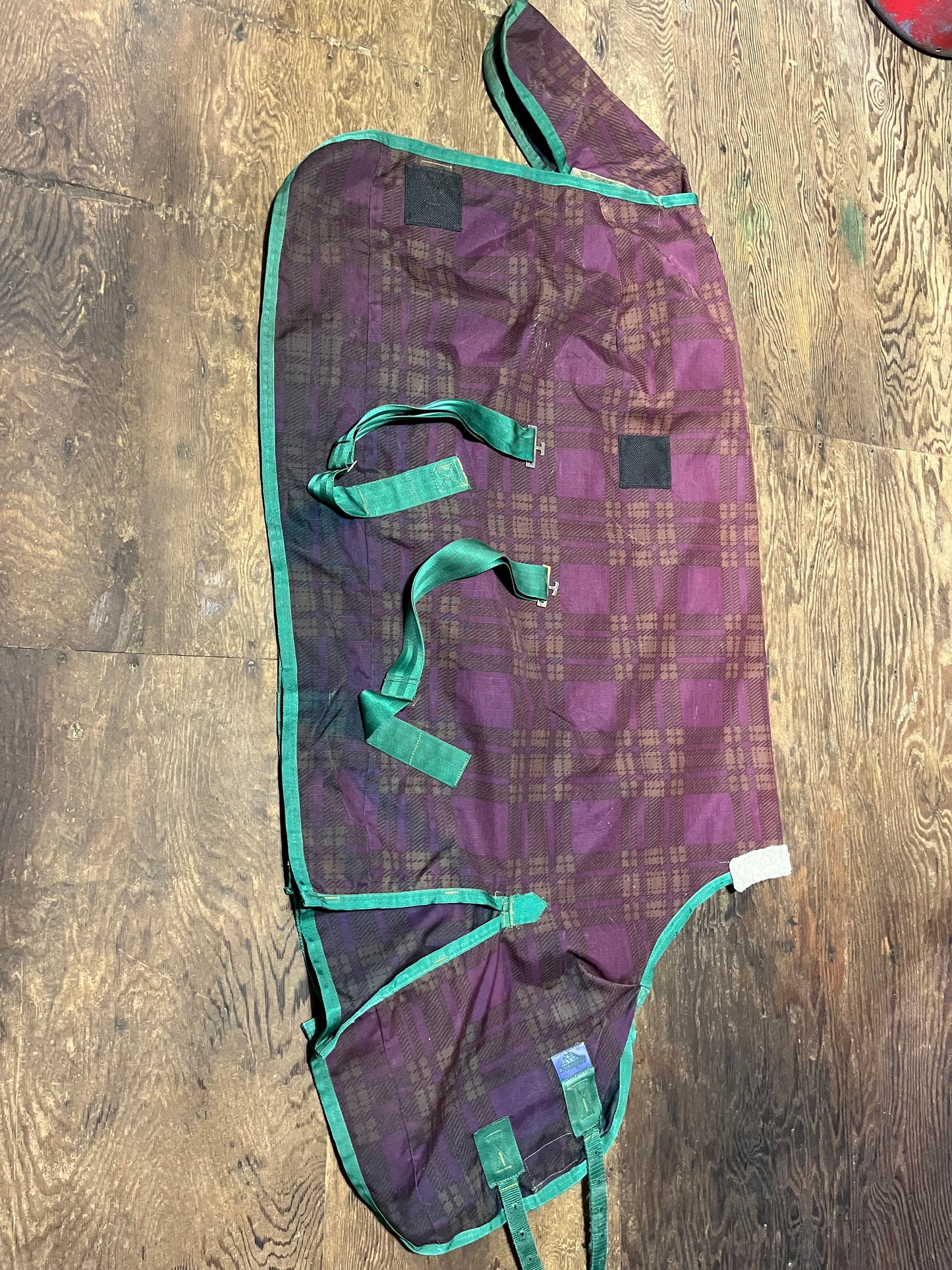 54” sheet had repair