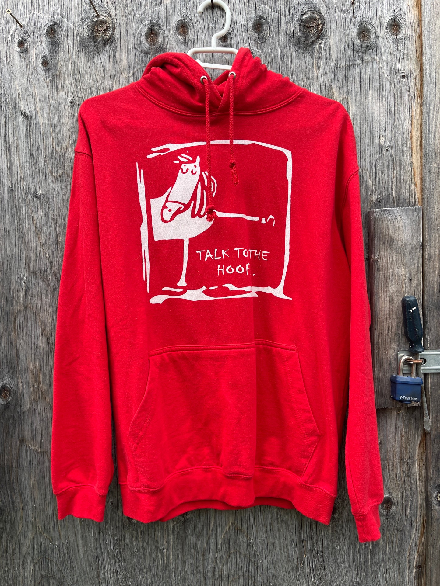 M horse hoody