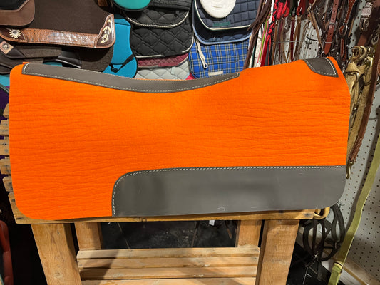Orange wool pads