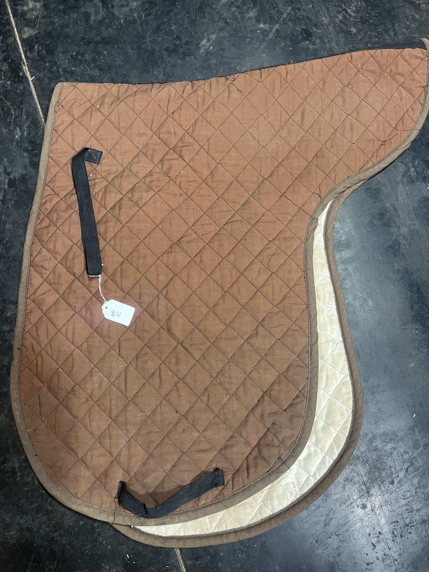 Shaped English pad