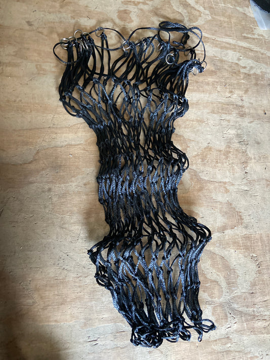 Black hay net