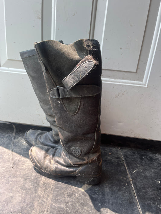Ariat size 8 well used boots