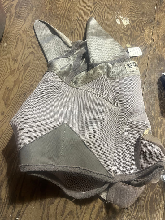 Warmblood fly mask with ears