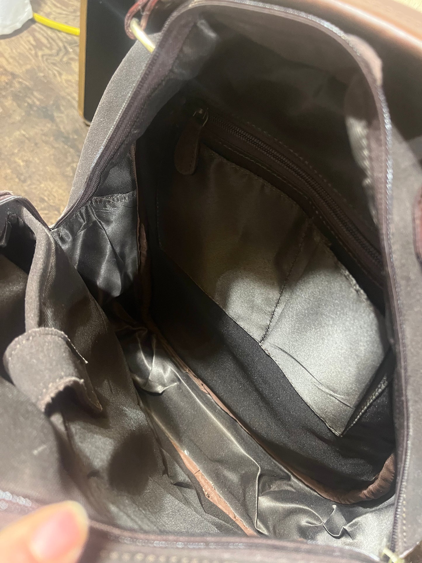 Boot stitch backpack