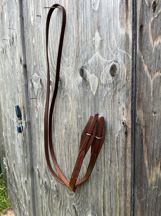Quick change roping reins