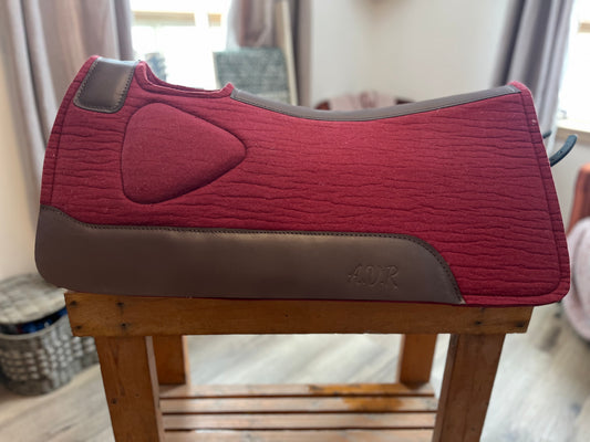 Burgundy 30x7/8 correctional shoulder build up pad