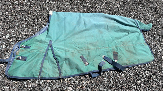 76” rain sheet tiny nicks unsure if still waterproof