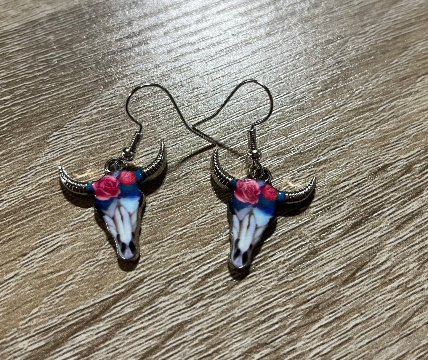 Longhorn earrings