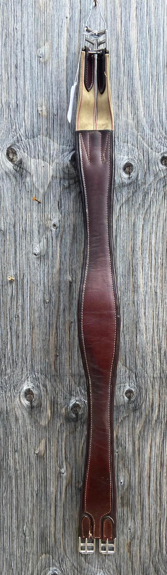 42” leather girth