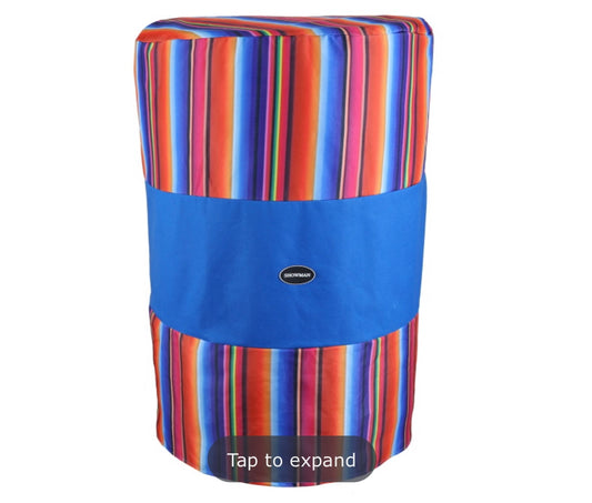 Serape barrel covers sold in sets of 3