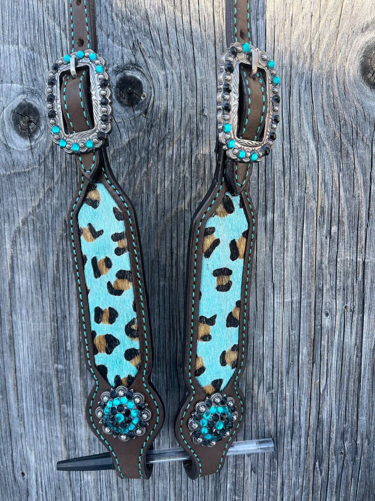 Cheetah gladiator tack set