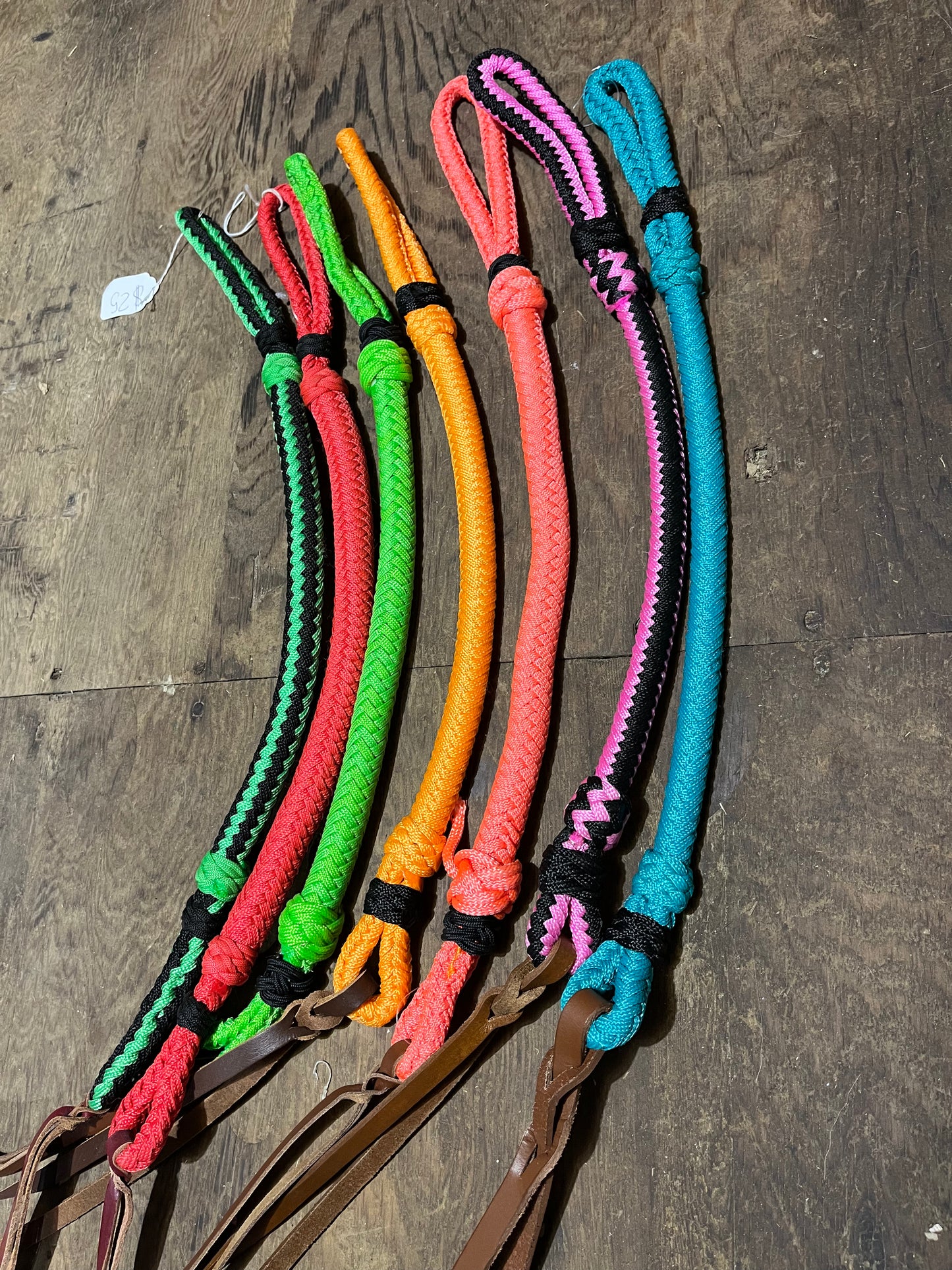 Quirts with leather popper
