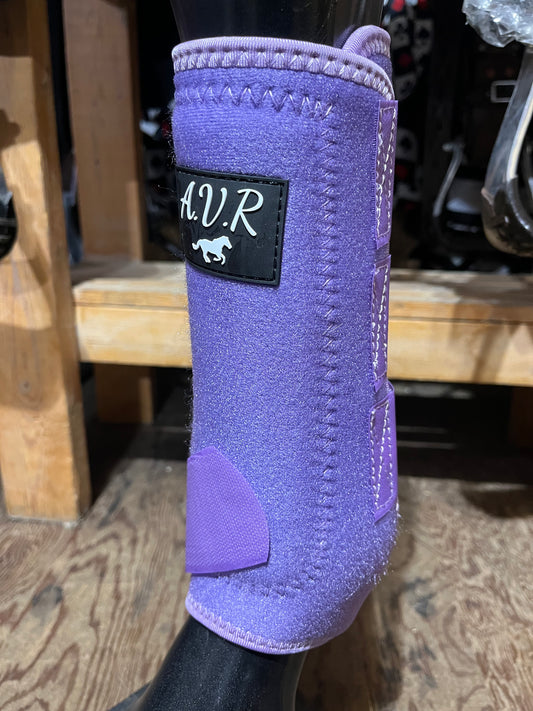 Purple 4 pack sport boots