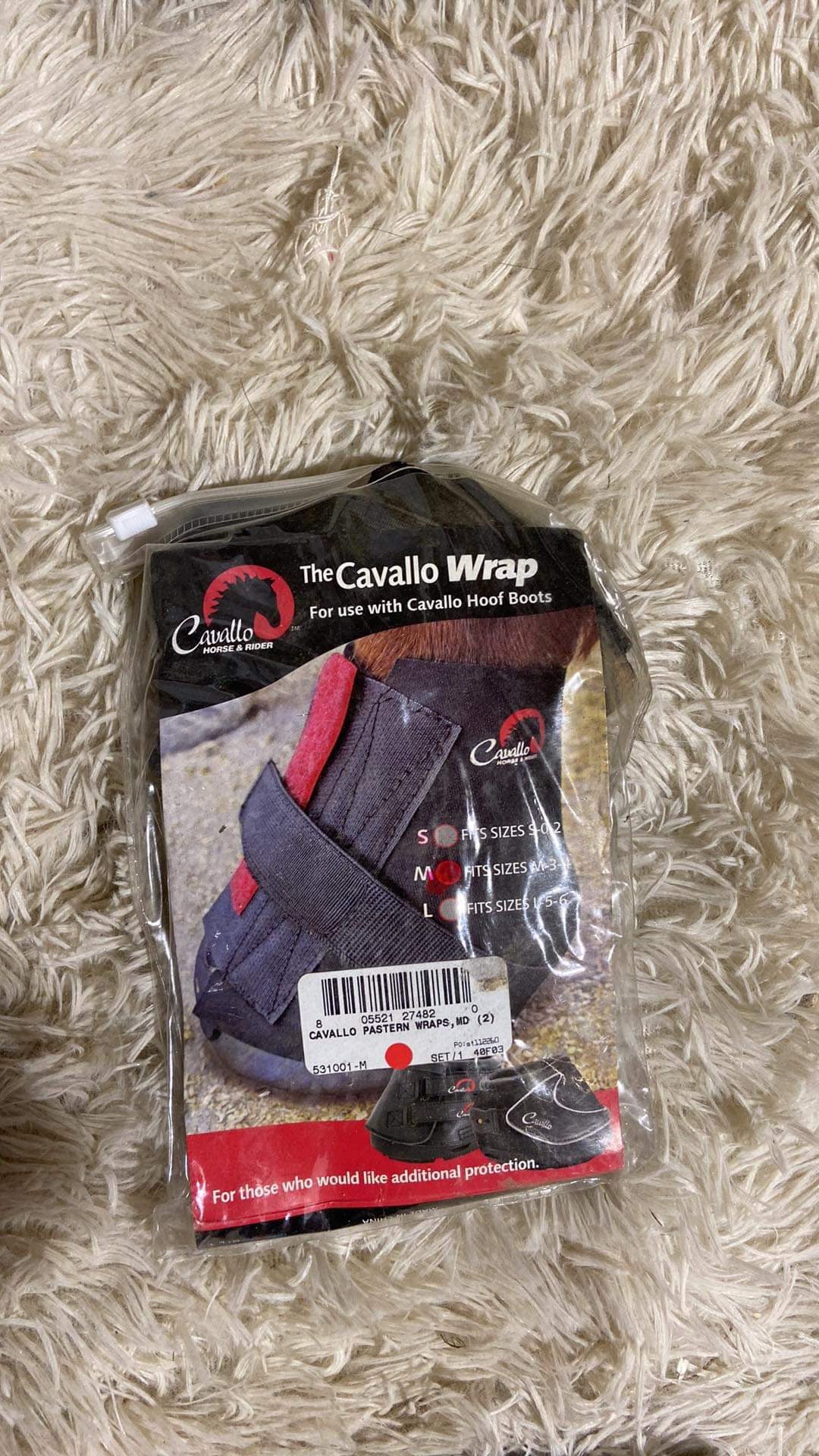 Cavallo Pastern wraps new in bag