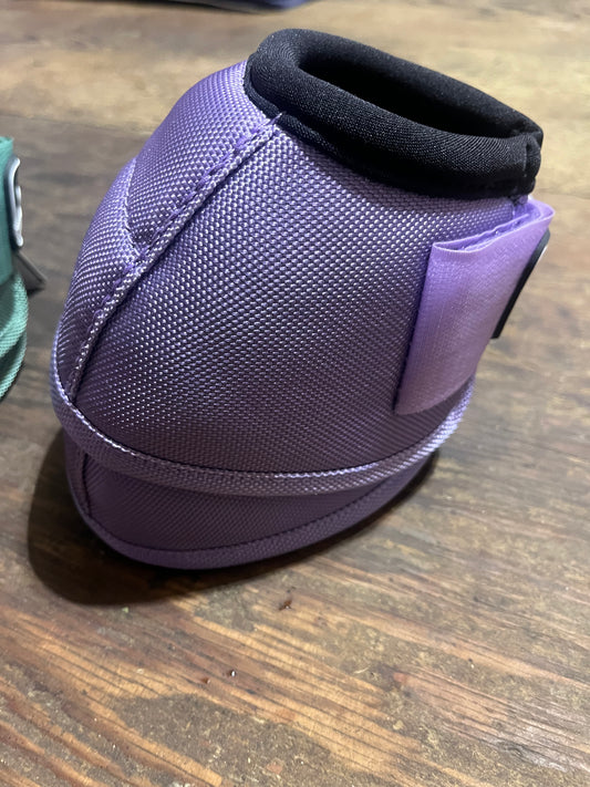 Lavender medium no turn bell boots