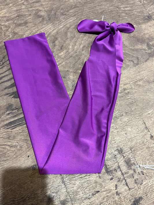 Purple slip on tail bag