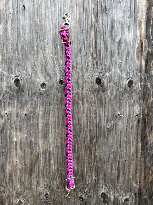 Pink red purple black adjustable wither strap