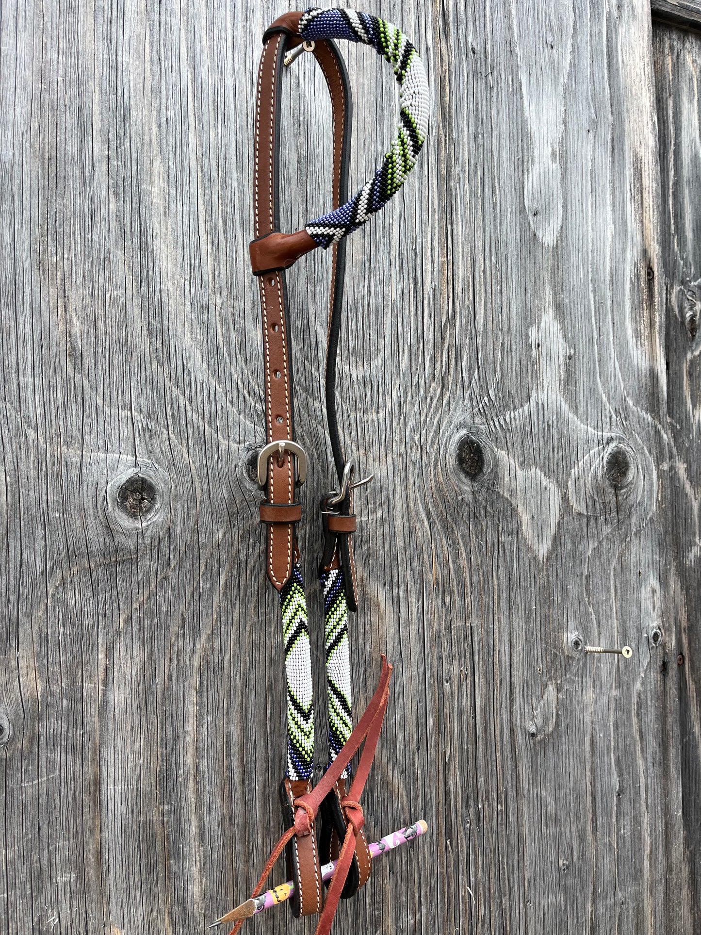 Beaded headstall