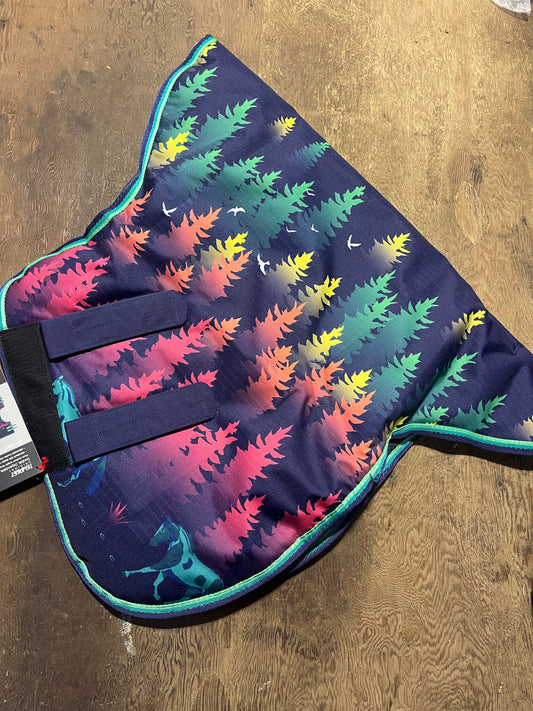 Large beautiful horse print 200g hood