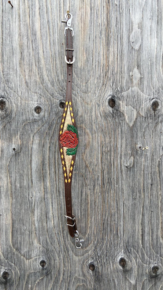 Rose and gold wither strap