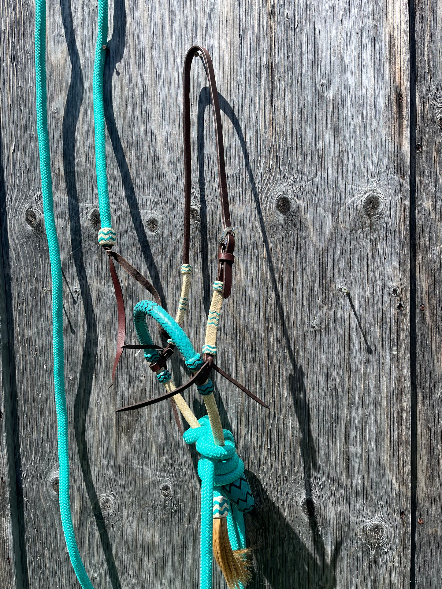 Teal bosal hanger set