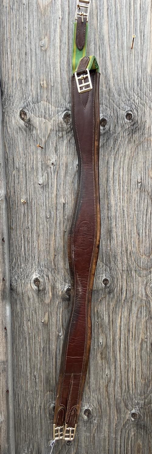 50” Dover leather girth