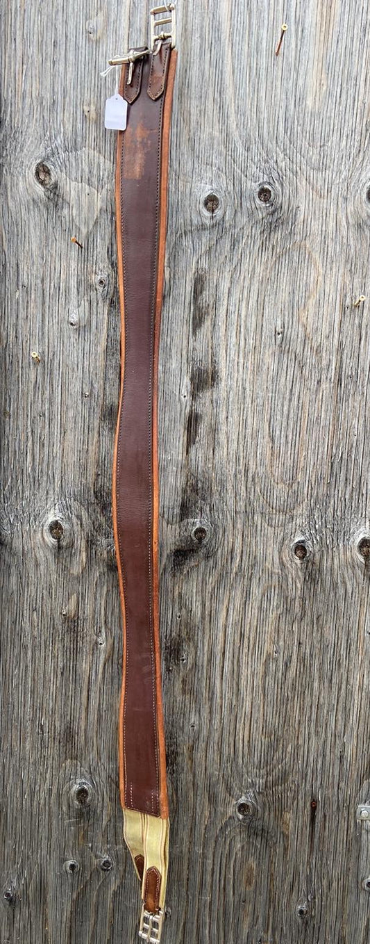 50” leather girth