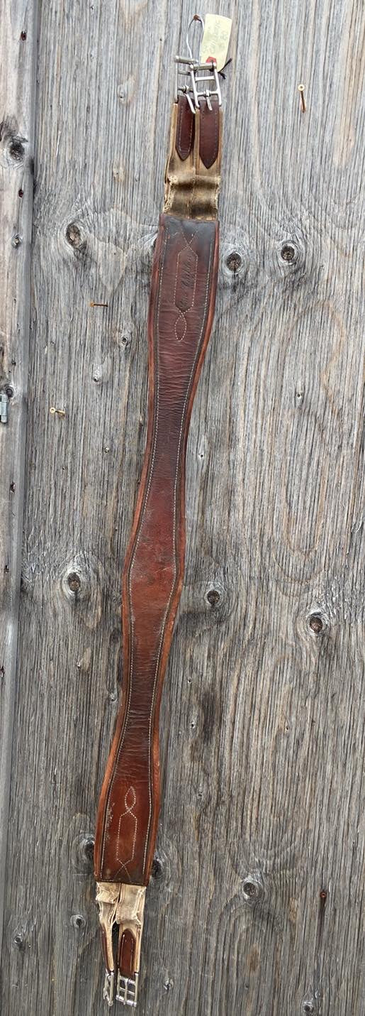 54” luc childeric leather girth