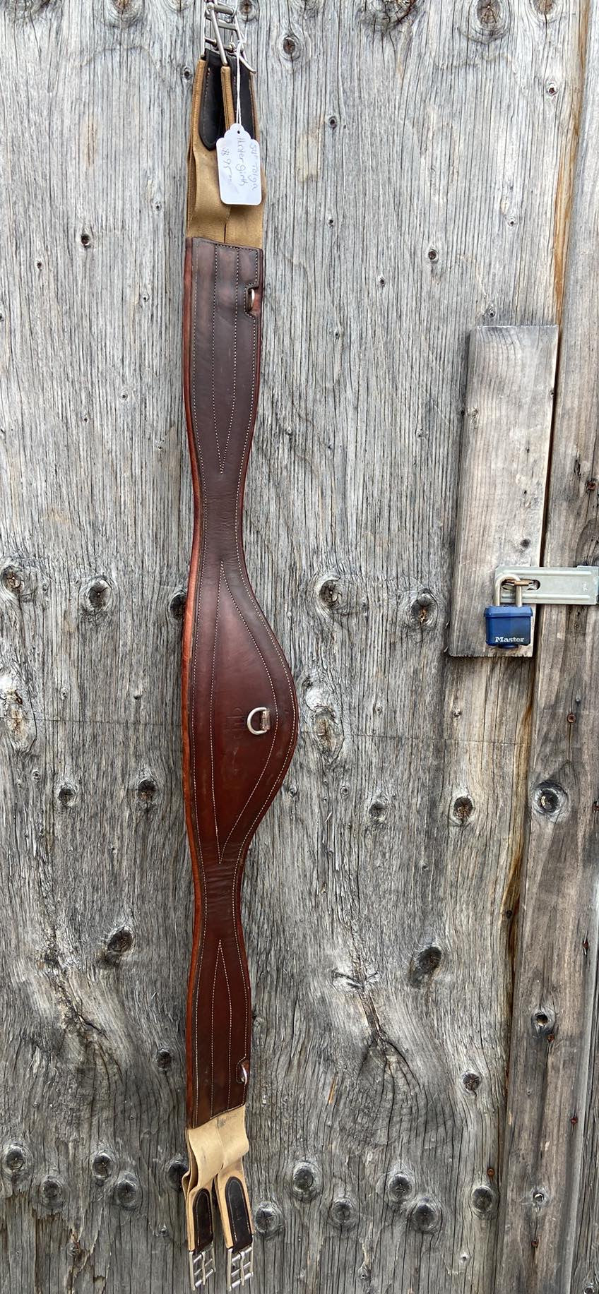 54” Tolga leather girth