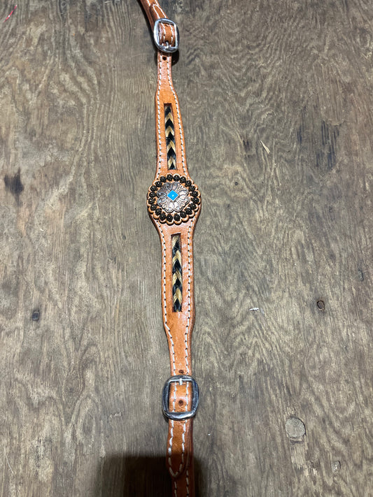 Horse hair wither strap