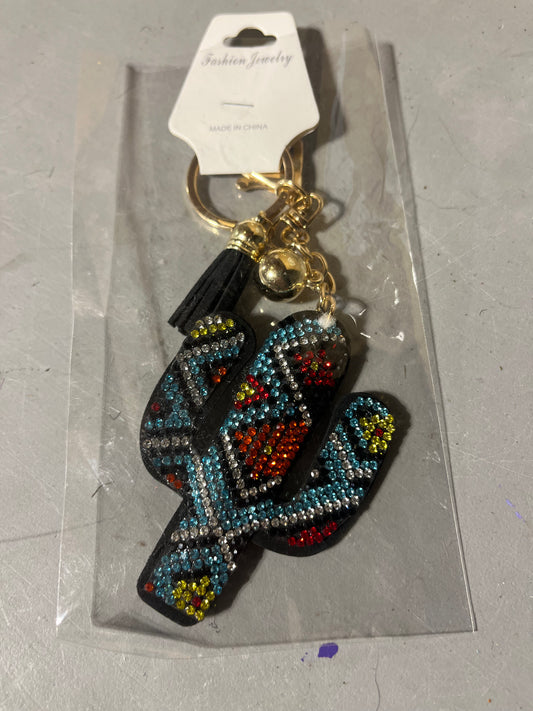Cactus keychain