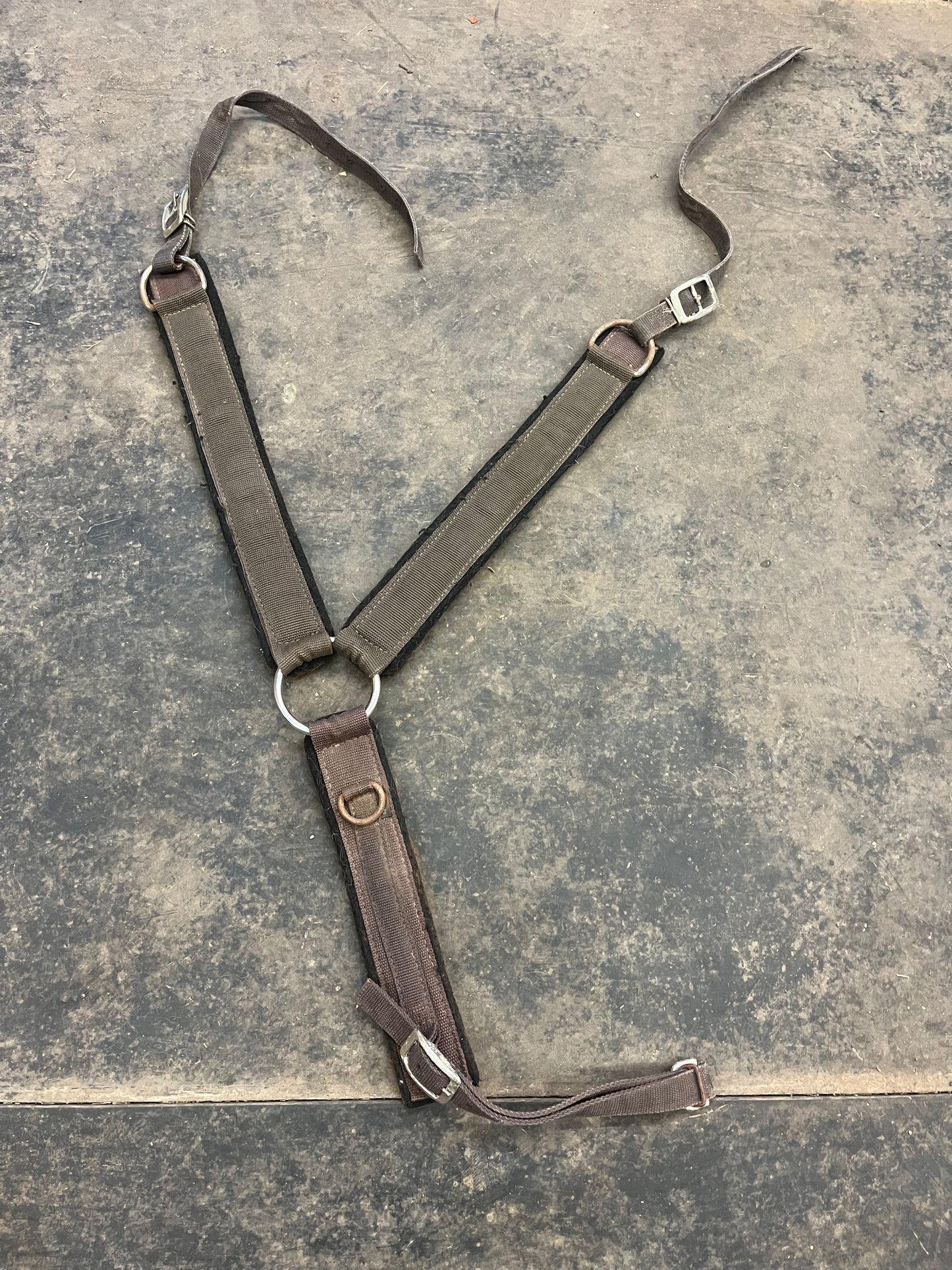 Used nylon western breastplate