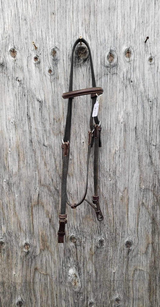 Full size English bridle no noseband