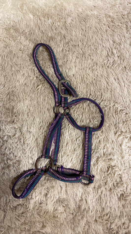 Pink purple turquoise halter