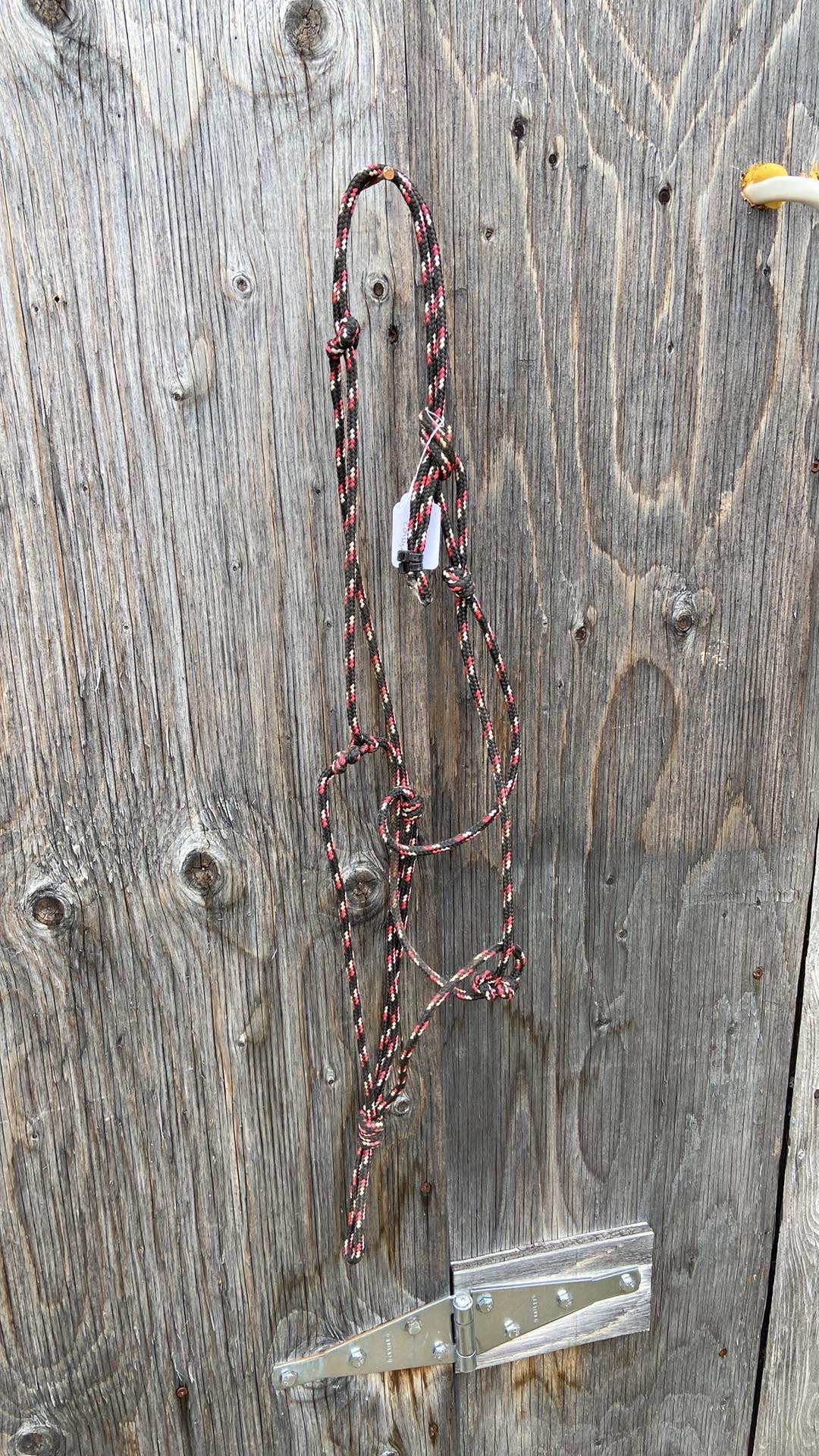 Full / cob size thin rope halter