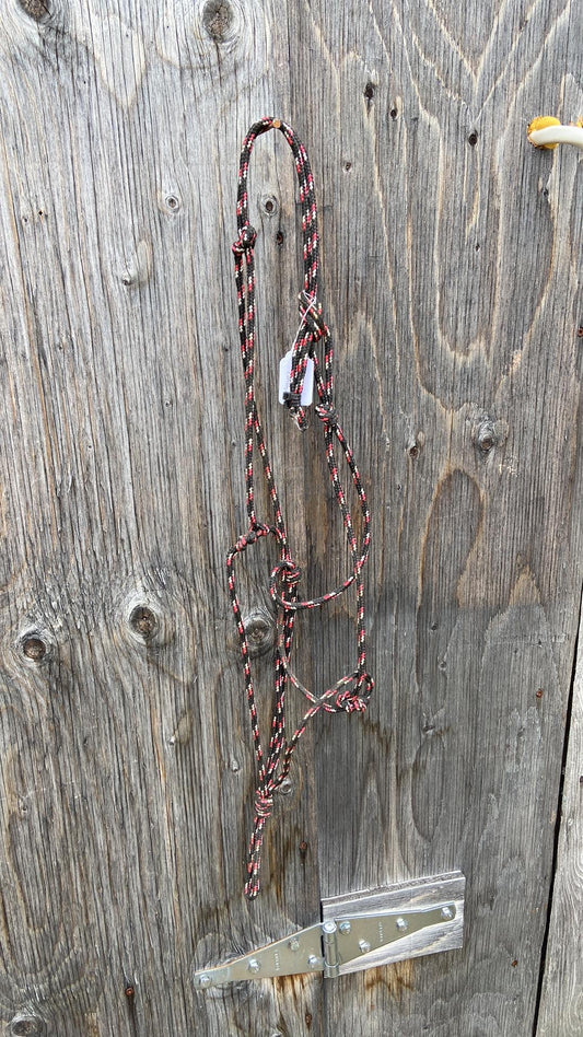 Full / cob size thin rope halter