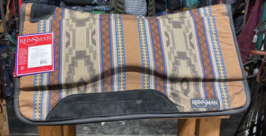 Reinsman contour swayback western pad