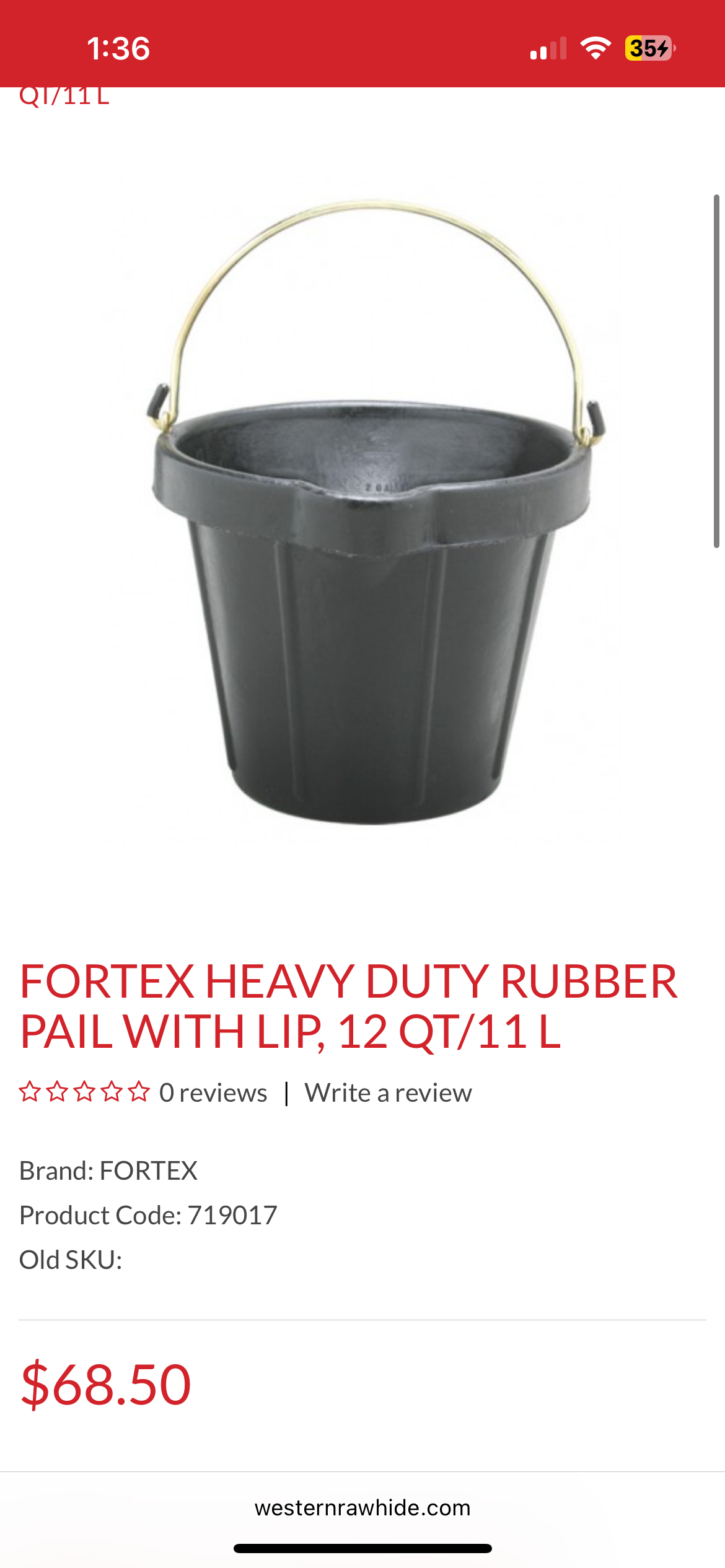 6 fortiflex rubber 12L feed pail w brass and lip. Retail 40-68 each note photos. Price is for all but you must pay full shipping if needed (message me)