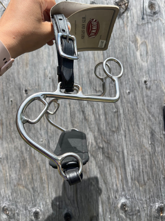Padded nose S hackamore